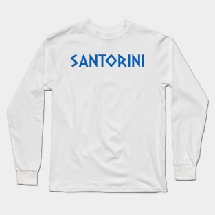 Santorini Long Sleeve T-Shirt